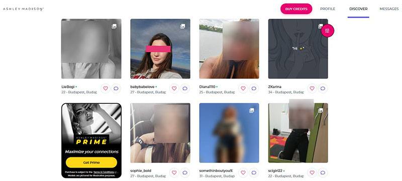 Ashley Madison egy diszkrét online platform